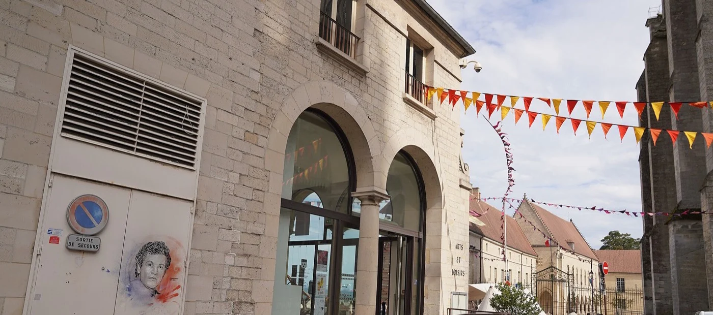 La rue Sérurier à Laon